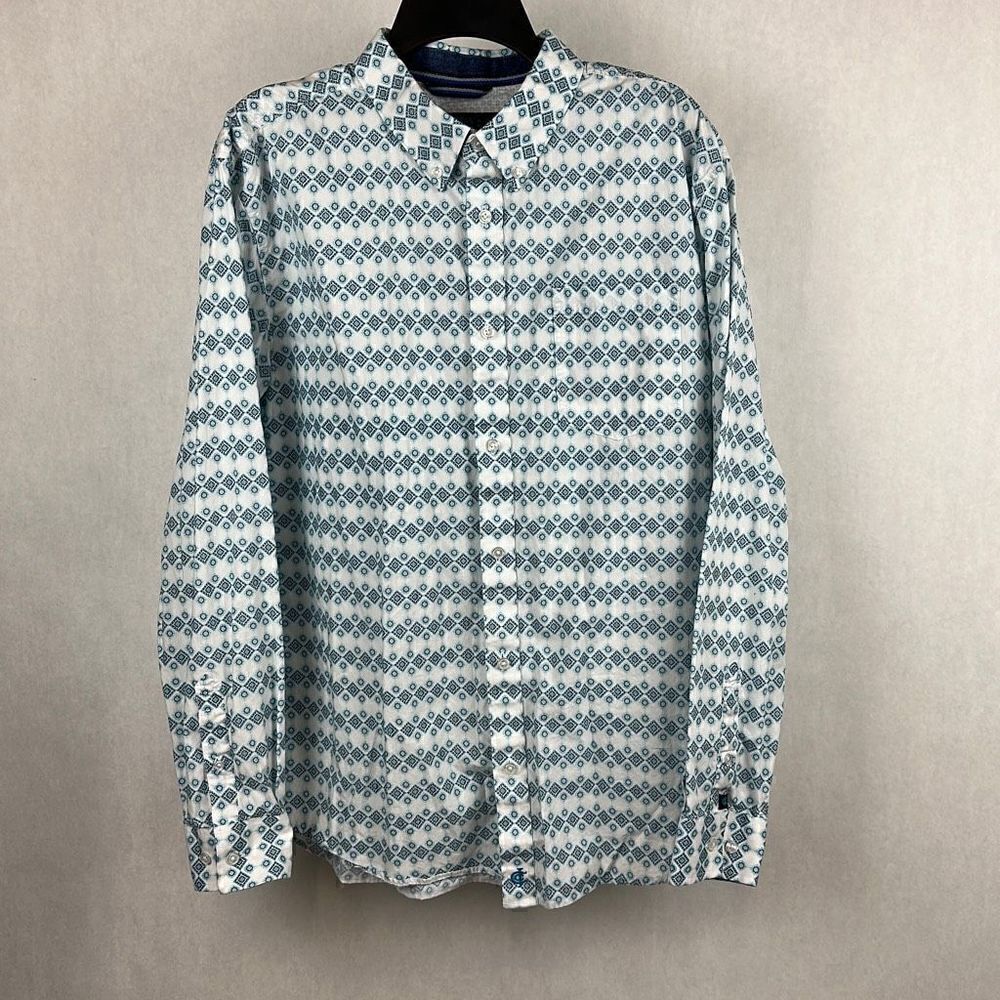 Cody James Core Button Front Shirt Men’s Size Medium Long Sleeve